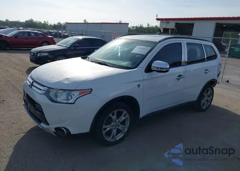 2015 Mitsubishi Outlander Se from USA, damaged, VIN JA4AD3A39FZ002301